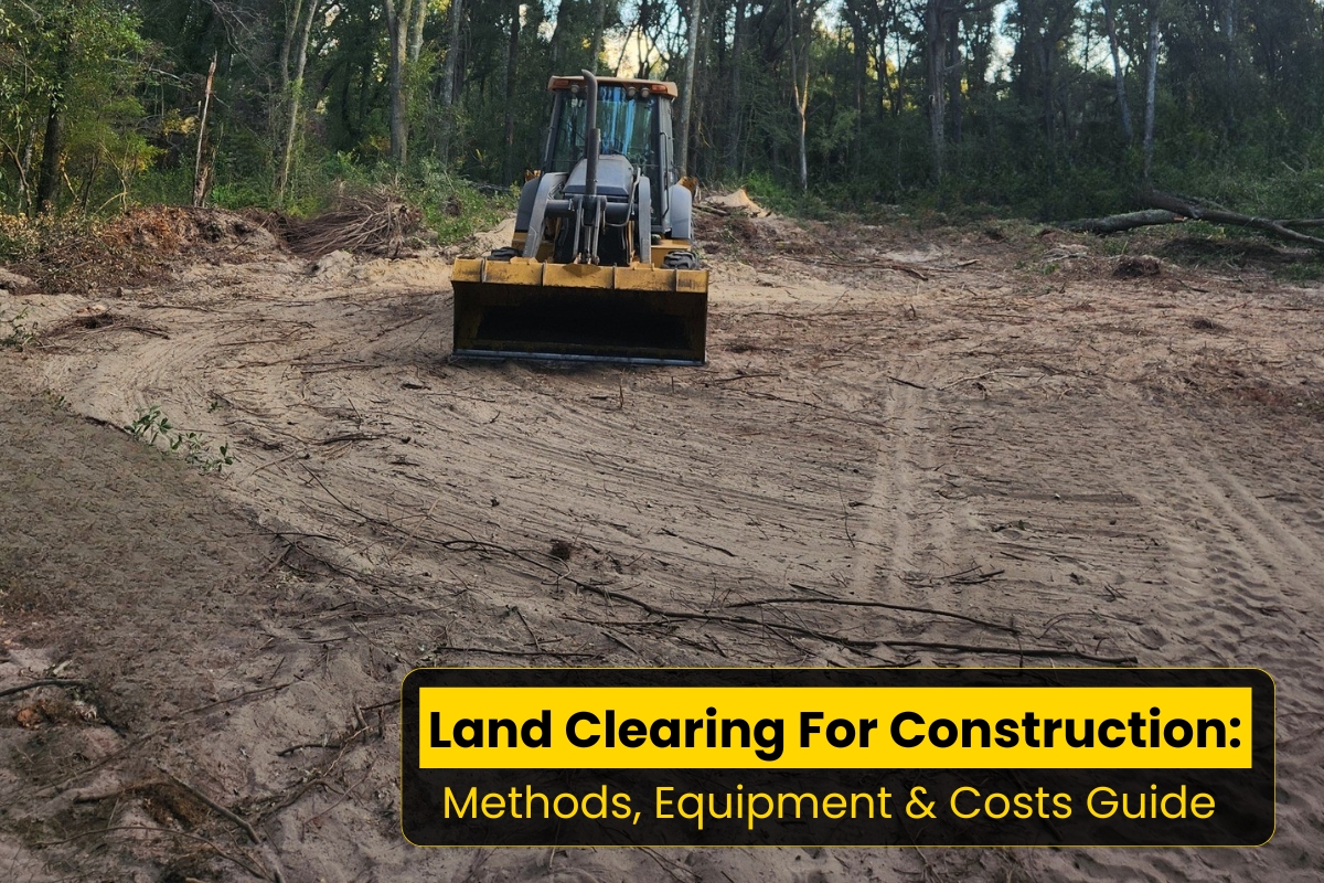 How Contractors Clear Land for Construction Projects | Methods ...